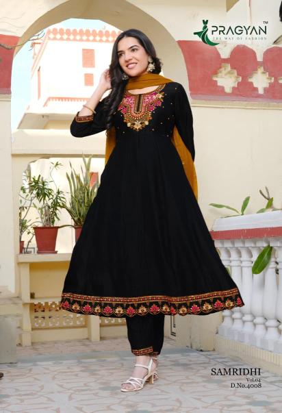 Pragyan samriddhi vol 4 anarkali wholesale market for kurtis in chennai